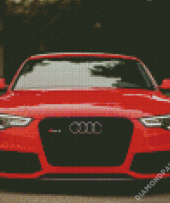 Red Audi Diamond Paintings