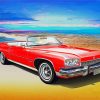 Red Buick Art Diamond Paintings