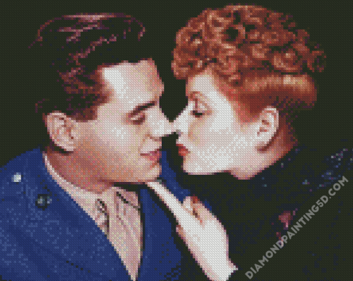 Romantic Lucy And Desi Arnaz Diamond Paintings