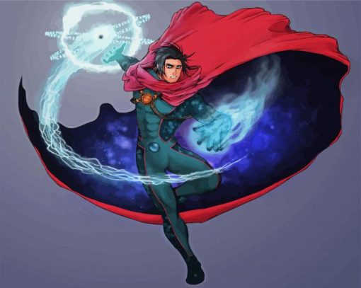 Saeed Adams Wiccan Sorcerer Supreme Diamond Paintings