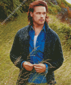 Sam Heughan Jamie Outlander Diamond Paintings