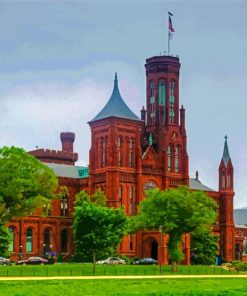 Smithsonian Castle Diamond Paintings