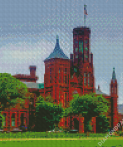 Smithsonian Castle Diamond Paintings