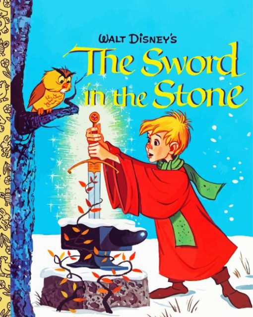 Sword In The Stone Poster Diamond Paintings