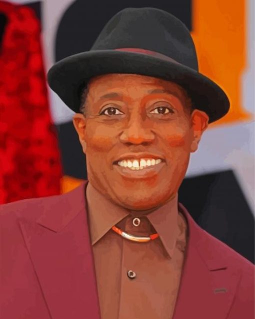 The American Actor Wesley Snipes Diamond Paintings