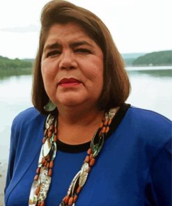 The American Chief Wilma Mankiller Diamond Paintings