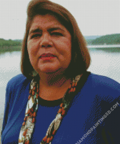 The American Chief Wilma Mankiller Diamond Paintings