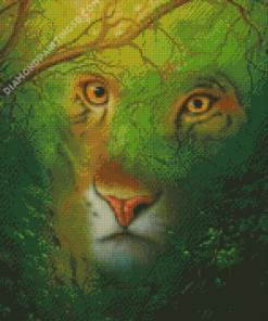 Tiger Eyes Nature Diamond Paintings