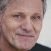 Viggo Mortensen Face Diamond Paintings