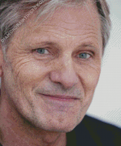 Viggo Mortensen Face Diamond Paintings