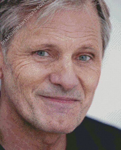 Viggo Mortensen Face Diamond Paintings