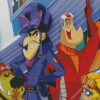 Wacky Races Animation Diamond Paintings