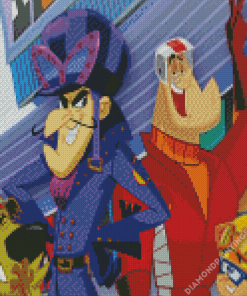 Wacky Races Animation Diamond Paintings