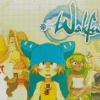 Wakfu Game Diamond Paintings