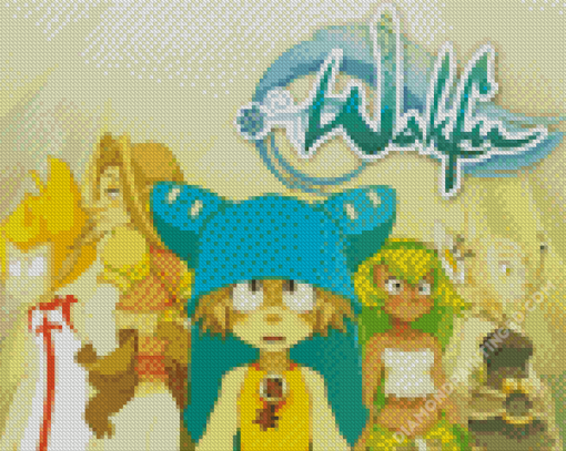 Wakfu Game Diamond Paintings