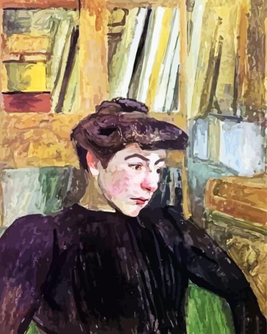 Woman With Black Eyebrows Vuillard Art Diamond Paintings