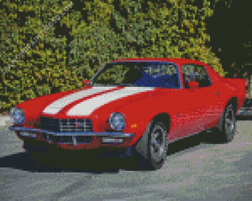 1972 Camaro Diamond Paintings