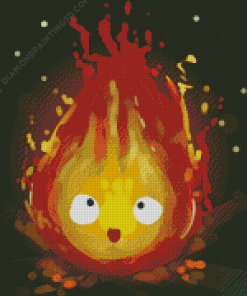 Aesthetic Calcifer Diamond Paintings