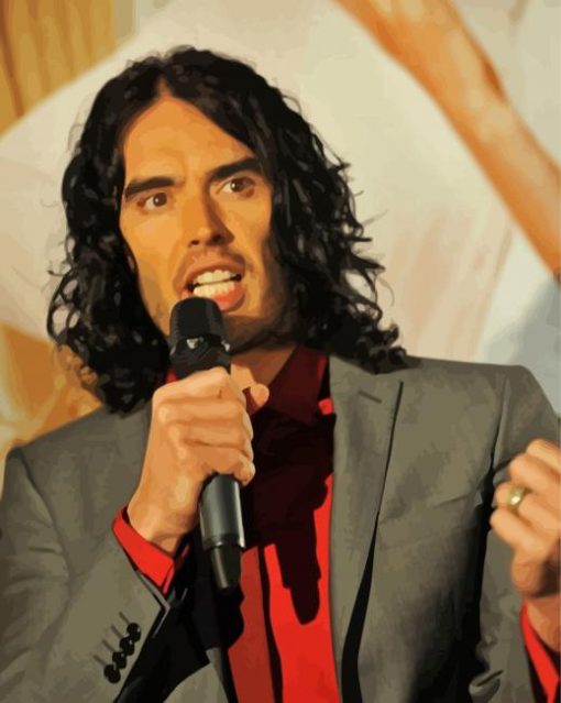 Aesthetic Russell Brand Diamond Paintings