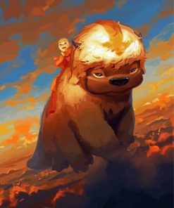 Aesthetic Avatar Appa Diamond Paintings