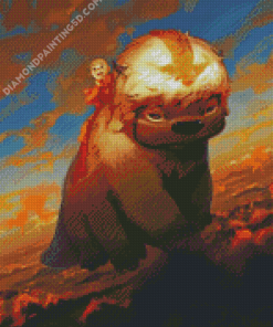 Aesthetic Avatar Appa Diamond Paintings