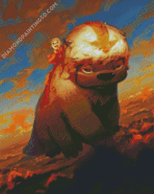 Aesthetic Avatar Appa Diamond Paintings