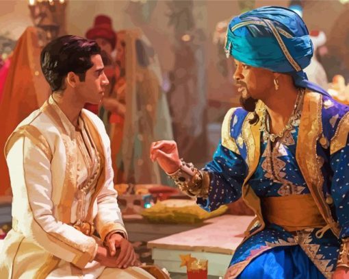 Aladdin 2019 Movie Diamond Paintings