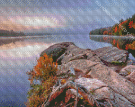 Algonquin Sunrise Diamond Paintings