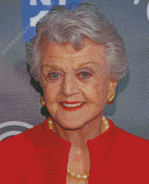 Angela Lansbury Smiling Diamond Paintings