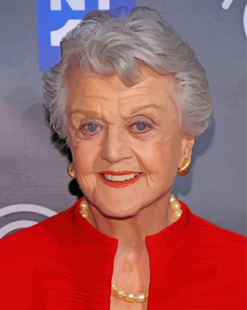 Angela Lansbury Smiling Diamond Paintings