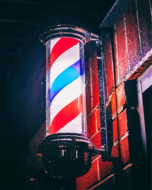 Barber Poles Light Diamond Paintings