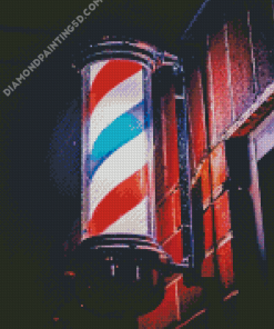 Barber Poles Light Diamond Paintings