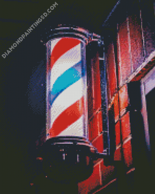 Barber Poles Light Diamond Paintings