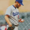 Baseball Pitcher Clayton Kershaw Diamond Paintings