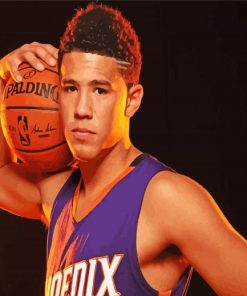 Basketballer Devin Booker Suns Phoenix Diamond Paintings