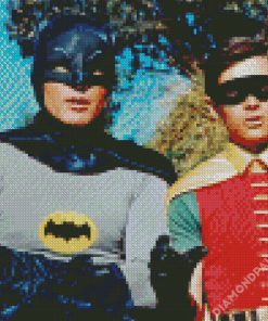 Batman And Robin Diamond Paintings