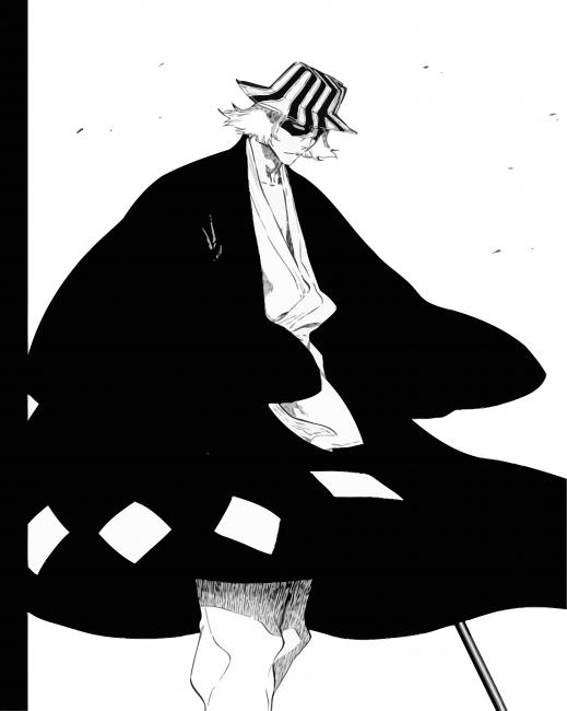 Black And White Kisuke Urahara Diamond Paintings