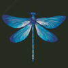 Blue Dragonfly Art Diamond Paintings