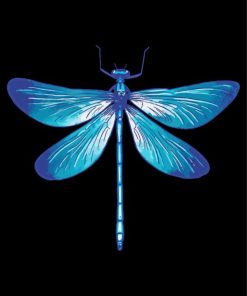 Blue Dragonfly Art Diamond Paintings