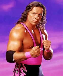 Bret Hart Hitman Diamond Paintings