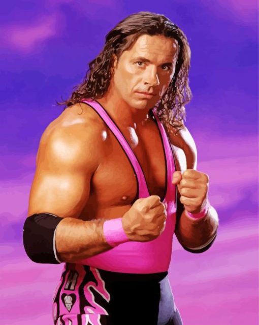 Bret Hart Hitman Diamond Paintings