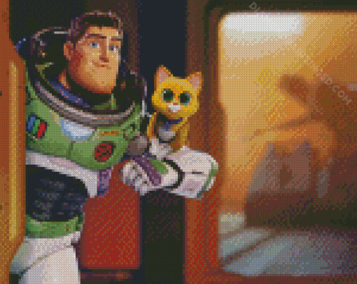 Buzz Lightyear Animation Diamond Paintings