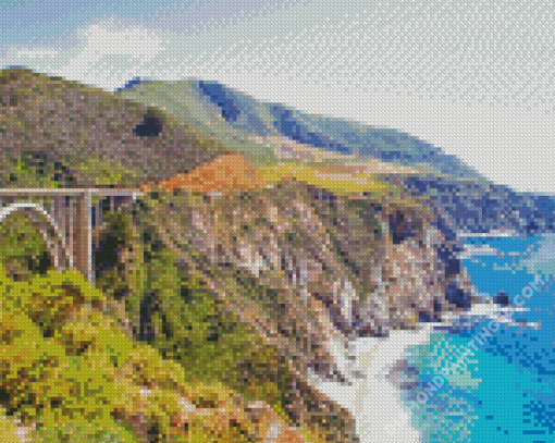 California Highway 1 Diamond Paintings