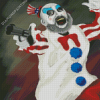 Captain Spaulding Holding Gun Diamond Paintings