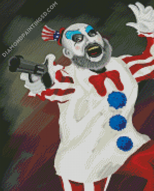 Captain Spaulding Holding Gun Diamond Paintings