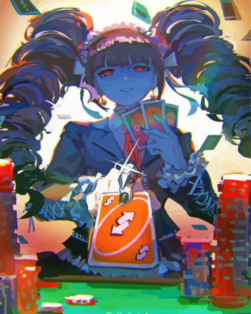 Celestia Ludenberg Danganronpa Art Diamond Paintings