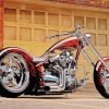 Chopper Motorcycle Diamond Paintings