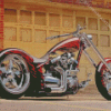 Chopper Motorcycle Diamond Paintings