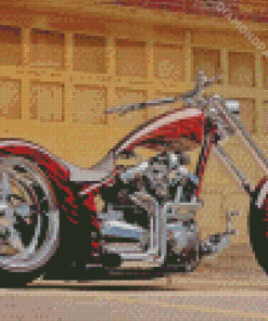 Chopper Motorcycle Diamond Paintings