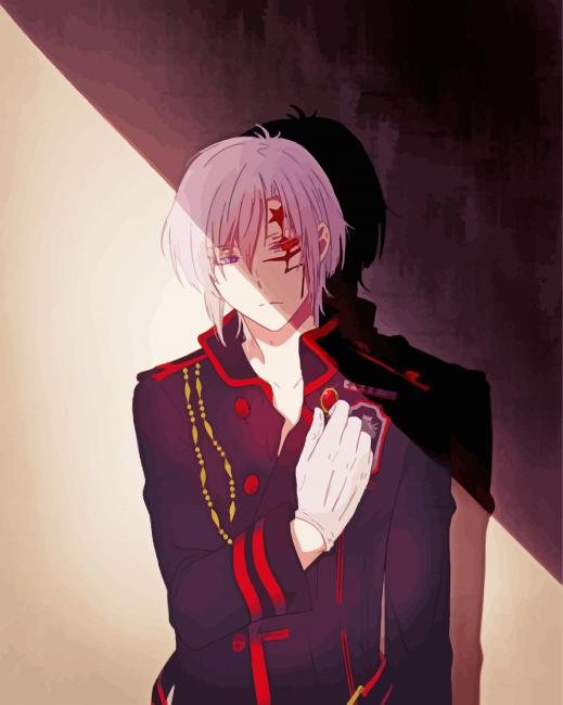 D Gray Man Anime Allen Walker Diamond Paintings